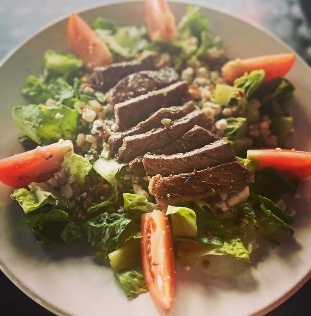 Black & Blue Salad.